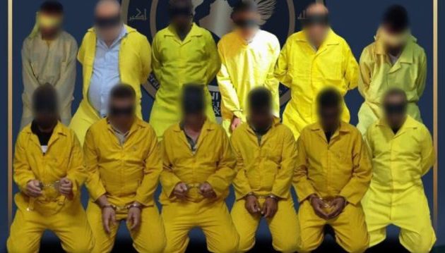 Οι Ιρακινοί συνέλαβαν 12 μέλη του Ισλαμικού Κράτους στη Νινευή