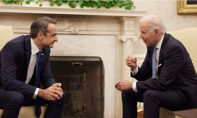 Ο Μπάιντεν συζήτησε με τον Μητσοτάκη για το Αιγαίο