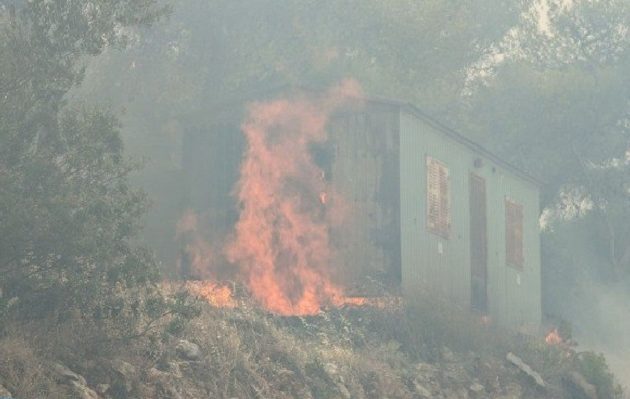 Πυροσβεστική: Ανεξέλεγκτη η φωτιά στα Δερβενοχώρια και στο Λουτράκι (βίντεο)
