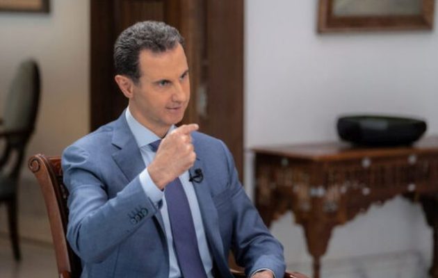 Μπασάρ αλ Άσαντ: Ο Ερντογάν θέλει να συναντηθούμε για να «νομιμοποιήσει» την τουρκική κατοχή στη Β/Δ Συρία