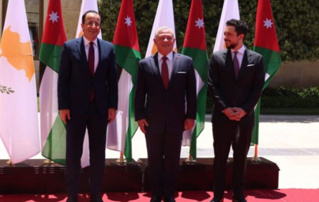 Βασιλιάς Αμπντάλα σε Χριστοδουλίδη: «Είμαστε σύμμαχοι»