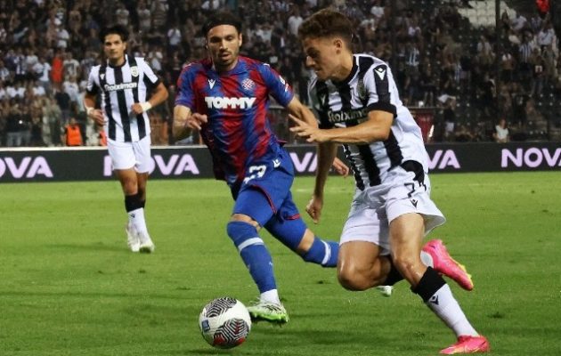 Στα play offs του Conference League ο ΠΑΟΚ – «Πάτησε» τη Χάιντουκ στην Τούμπα 3-0