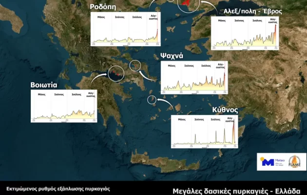 Πάνω από 400.000 στρέμματα κάηκαν μέσα σε 3 μέρες