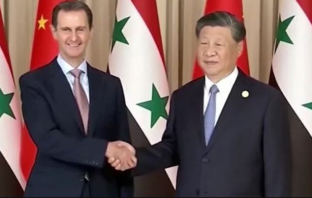Σι Τζινπίνγκ: Η Κίνα και η Συρία θα δημιουργήσουν μια «στρατηγική συνεργασία»