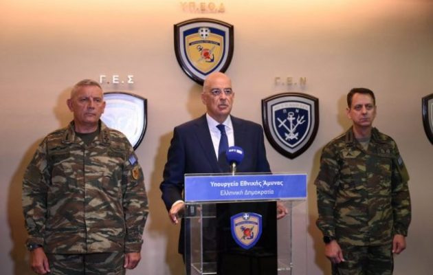 Νίκος Δένδιας: Οι Ένοπλες Δυνάμεις τέθηκαν «σε ετοιμότητα από την Τετάρτη το βράδυ – Ουδεμία καθυστέρηση υπήρξε»