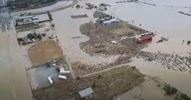 Σε κατάσταση έκτακτης ανάγκης Μαγνησία, Σποράδες, Καρδίτσα, Τρίκαλα και Δήμοι της Λάρισας