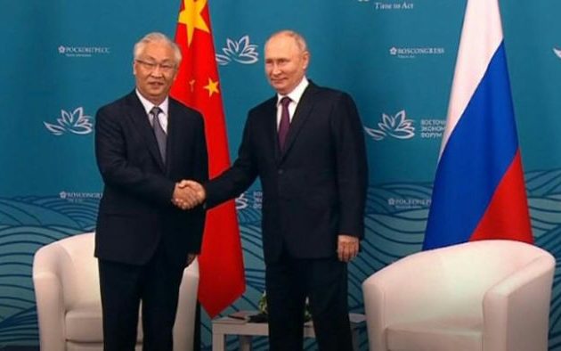 Βλ. Πούτιν: Οι σχέσεις Ρωσίας και Κίνας σε πρωτοφανές ιστορικό επίπεδο