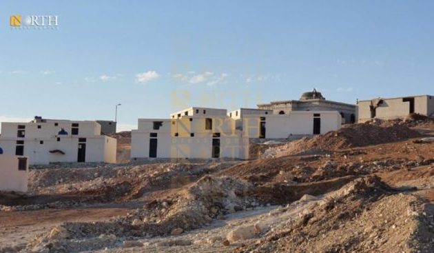 Το τουρκικό καθεστώς χτίζει σπίτια στην κατεχόμενη Αφρίν/Εφρίν για τις οικογένειες φιλότουρκων τζιχαντιστών