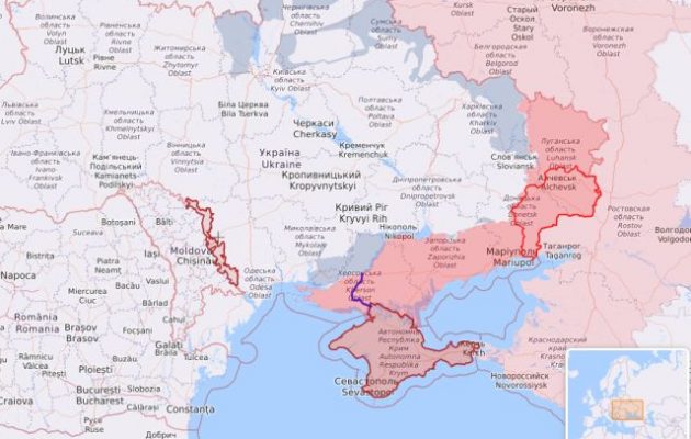 Μεντβέντεφ: Η Ρωσία θα καταλάβει κι άλλα εδάφη της Ουκρανίας