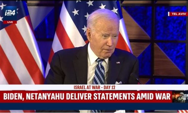 Μπάιντεν σε Νετανιάχου: Για την έκρηξη στο νοσοκομείο στη Γάζα «ευθύνεται η άλλη πλευρά, όχι εσείς»