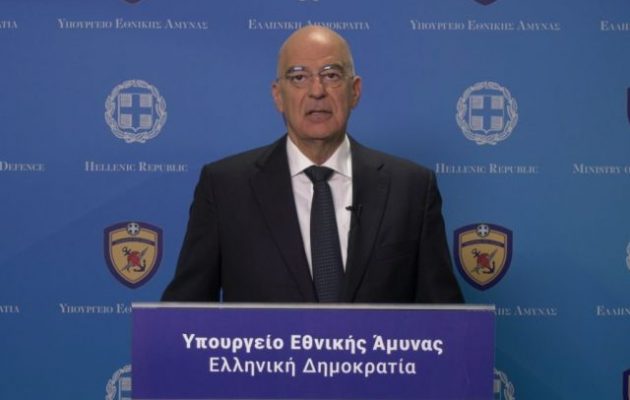 Νίκος Δένδιας – Ημερήσια Διαταγή 28ης Οκτωβρίου: Η Ελλάδα θα λέει πάντα «ΟΧΙ» σε κάθε αμφισβήτηση της εθνικής κυριαρχίας και των κυριαρχικών της δικαιωμάτων