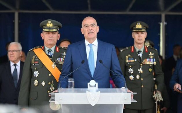 Νίκος Δένδιας: «Για την Ελλάδα των “Belharra”, των “Rafale” και των “Viper” η Κύπρος δεν κείται μακράν»