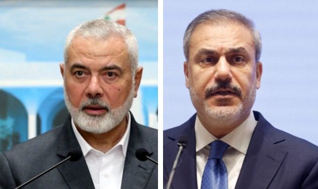 Ο τζιχαντιστής αρχηγός της Χαμάς συναντήθηκε με τον Κούρδο υπουργό Εξωτερικών της Τουρκίας