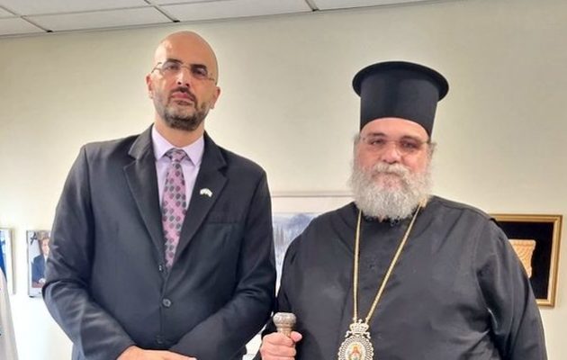 Κύπρος: «Ευχαριστώ» του Ισραηλινού πρεσβευτή Αναλίκ στον Ταμασού Ησαΐα