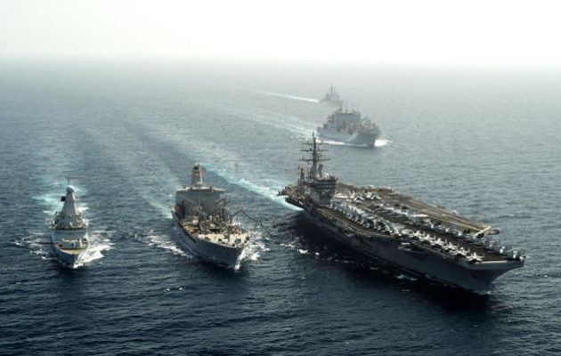 Δύο αμερικανικά αεροπλανοφόρα για το Ισραήλ – Ο στολίσκος του USS Eisenhower «ενώνεται» με τον στολίσκο του USS Gerald R. Ford