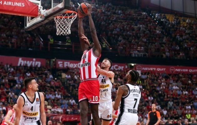 Ο Ολυμπιακός νίκησε στην παράταση 98-94 την Παρτιζάν