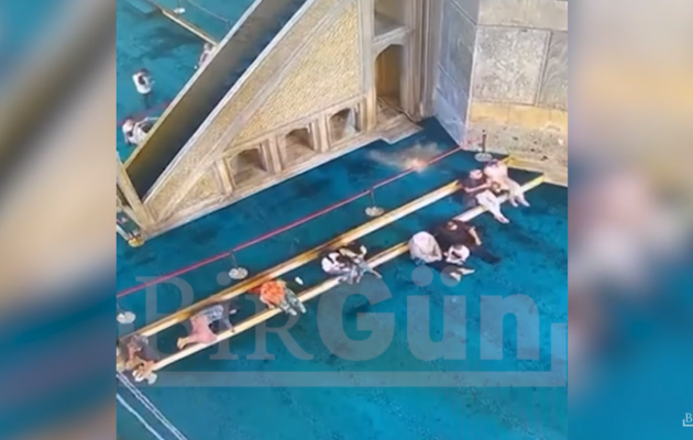 Κωνσταντινούπολη: Κινδυνεύει να καταρρεύσει η Αγία Σοφία – Πέφτουν σοβάδες από τον τρούλο