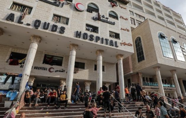 Χαμάς: Ισραηλινά άρματα μάχης στις πύλες του βασικού νοσοκομείου της Γάζας