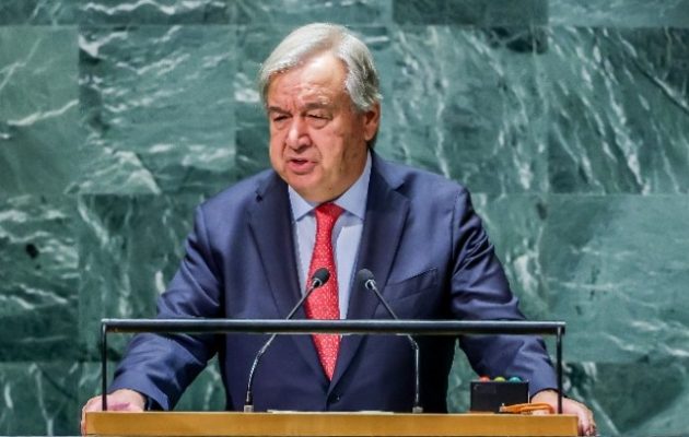 Γκουτέρες: «Κάτι δεν πάει καλά» με τις στρατιωτικές επιχειρήσεις του Ισραήλ στη Γάζα