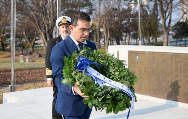 Ο Γιώργος Σταμάτης στην Σεούλ στις εκδηλώσεις για τη συνεισφορά της Ελλάδας στον πόλεμο της Κορέας