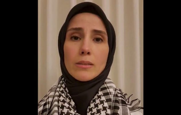 Η κόρη του Ερντογάν και γυναίκα του Μπαϊρακτάρ κάλεσε σε συλλαλητήριο υπέρ της Χαμάς