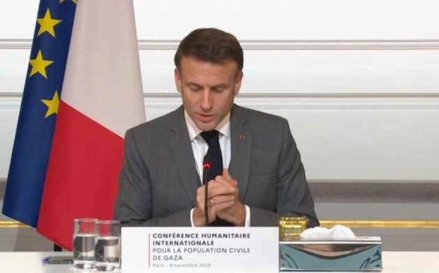 Μακρόν: «Kατάπαυση πυρός» στη Γάζα