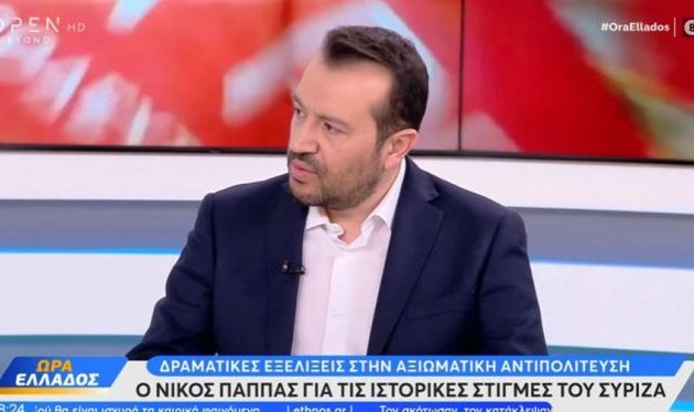 Νίκος Παππάς: Ο Ξανθός έδωσε «λευκή επιταγή στον Μητσοτάκη για το μείζον θέμα της πανδημίας»