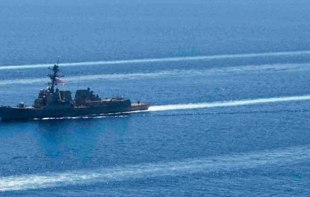 Αμερικανικό πολεμικό πλοίο κατέρριψε μη επανδρωμένο αεροσκάφος στην Ερυθρά Θάλασσα