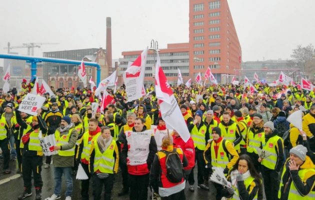 Γερμανία: Αυτές είναι αυξήσεις – Συμφωνία για άνω του 11% στο Δημόσιο