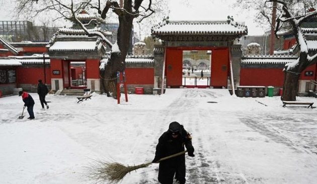 Ιστορικό κρύο στην Κίνα μέχρι την Τρίτη – Προετοιμάζονται για να μην παγώσουν