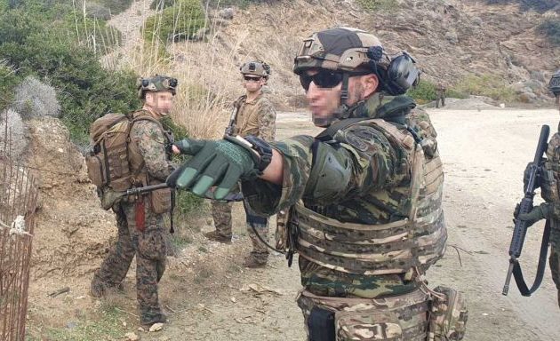 Έλληνες και Αμερικανοί πεζοναύτες συνεκπαιδεύτηκαν στον ειδικό πόλεμο