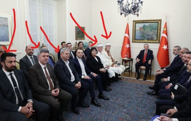 Στην Τουρκική Πρεσβεία «προσκύνησαν» τον Ερντογάν οι βουλευτές της «Νέας Αριστεράς» και οι ψευτομουφτήδες