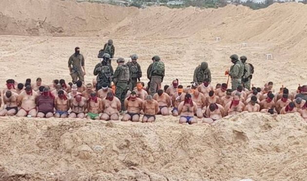 Εκατοντάδες τζιχαντιστές της Χαμάς παραδόθηκαν στους Ισραηλινούς – Τους γδύνουν για εκρηκτικά αυτοκτονίας