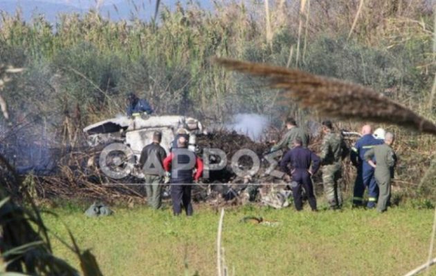 Τραγωδία στην Καλαμάτα: Νεκρός ο πιλότος του εκπαιδευτικού Τ-2