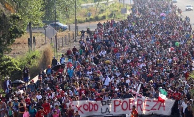 8.000 μετανάστες από Βενεζουέλα, Κούβα και Μεξικό κατευθύνονται προς τα αμερικανικά σύνορα