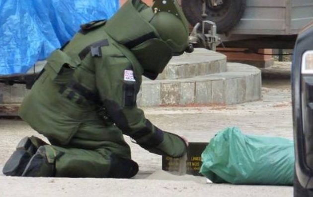 Βόμβα με ένα κιλό εκρηκτικής ύλης στο αρχηγείο των ΜΑΤ – Εξουδετερώθηκε