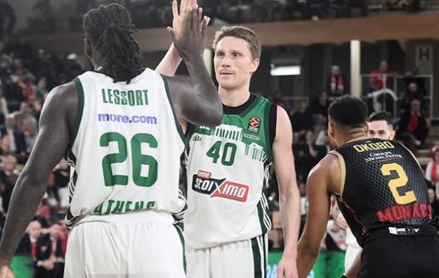 Παναθηναϊκός: «Πρίγκιπας» στο  Μονακό 91-90 με buzzer beater τρίποντο του Γκριγκόνις