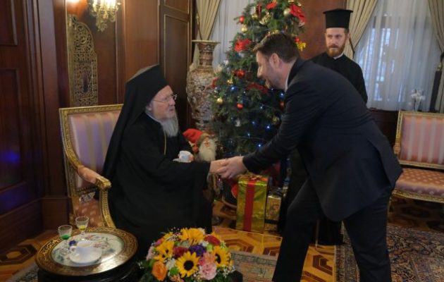 Ανδρουλάκης: «Είναι χαρά και τιμή μου, που βρίσκομαι στο Οικουμενικό Πατριαρχείο για τη μεγάλη γιορτή της Ορθοδοξίας»