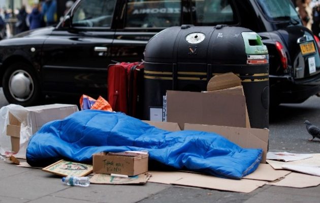 Βρετανία: Γέμισε με αστέγους το Λονδίνο