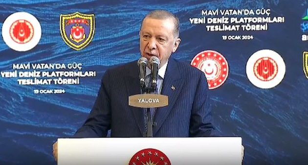 Ο Ερντογάν ονειρεύεται τουρκική την Ανατ. Μεσόγειο: «Για να διασφαλίσουμε την ασφάλεια της Γαλάζιας Πατρίδας»