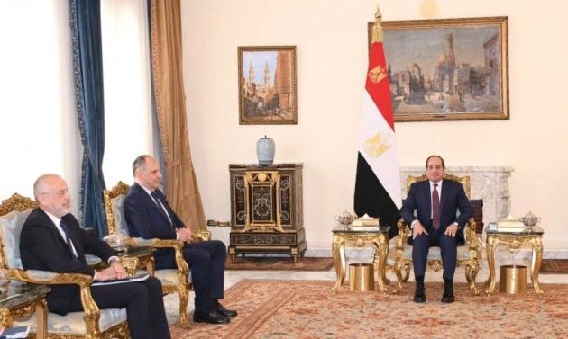 Ο Γεραπετρίτης διαπίστωσε σύγκλιση απόψεων με την Αίγυπτο