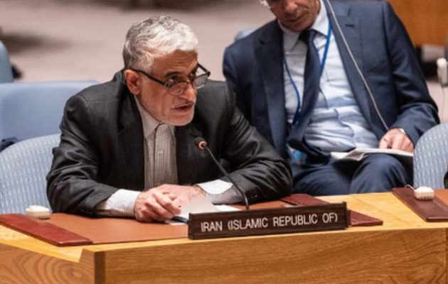 Ο Ιρανός πρεσβευτής στον ΟΗΕ διαμήνυσε ότι η χώρα του θα απαντήσει αποφασιστικά σε οποιαδήποτε επίθεση