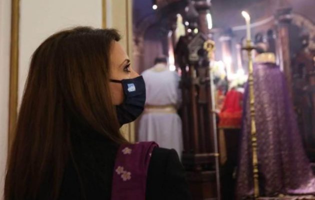 Νίνα Κασιμάτη: «Να θριαμβεύσει το Φως της δικαιοσύνης επί του σκότους των γενοκτόνων των χριστιανικών Λαών του Καυκάσου και της Μικράς Ασίας»