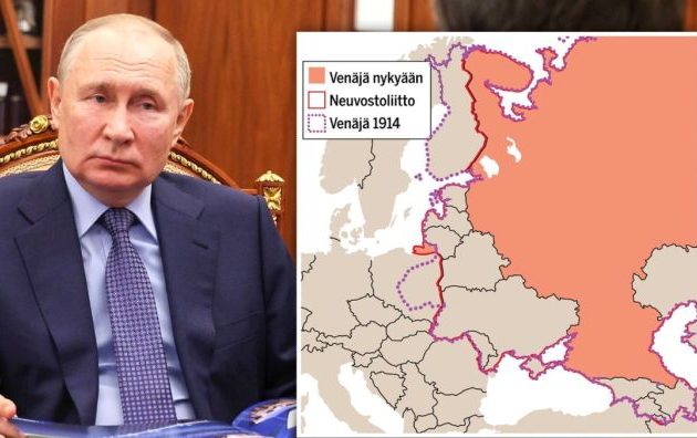 Ο Πούτιν αναζητά και διεκδικεί την περιουσία της Ρωσικής Αυτοκρατορίας σε Πολωνία, Βαλτική, Φινλανδία, Ουκρανία κ.α.