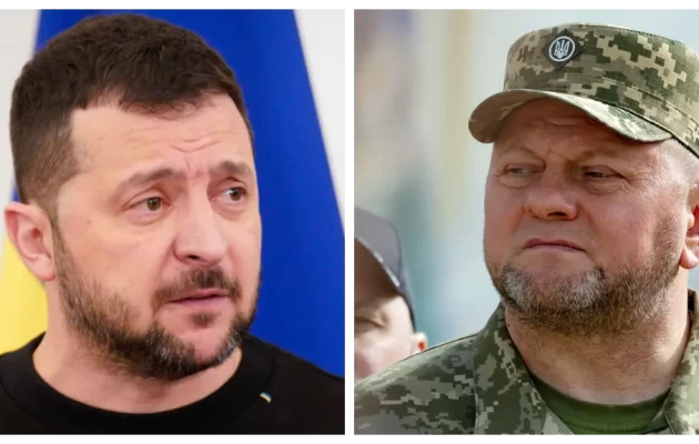 Ουκρανία: Διαμάχη προέδρου Ζελένσκι και στρατηγού Ζαλούζνι – Υπέρ Ζαλούζνι οι Ουκρανοί