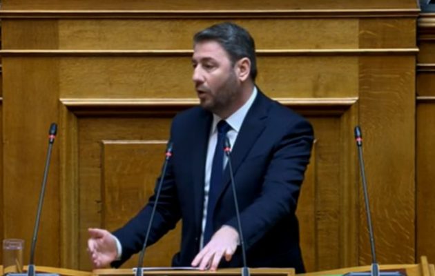 Ανδρουλάκης σε βουλευτές ΝΔ: Χειροκροτώντας τον κ. Καραμανλή, είστε όλοι συνυπεύθυνοι για τις πράξεις του