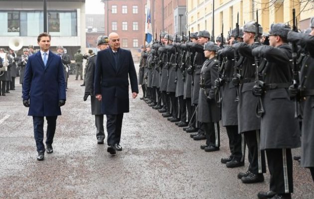 Νίκος Δένδιας: «Η Ελλάδα και η Φινλανδία έχουν πολλές ομοιότητες» – Είναι «και οι δύο δίπλα σε μεγάλους γείτονες που έχουν αναθεωρητικές φιλοδοξίες»