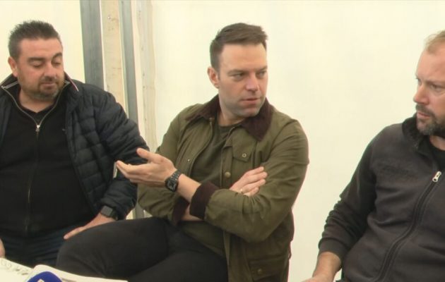 Στο αγροτικό μπλόκο του Αλμυρού ο Στ. Κασσελάκης – «Ρύθμιση χρεών για να έχετε ασφάλεια στις περιουσίες σας»