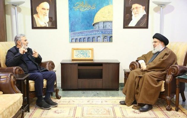 Ο Νασράλα της Χεζμπολάχ συναντήθηκε με τον Ναχαλέχ του Παλαιστινιακού Ισλαμικού Τζιχάντ