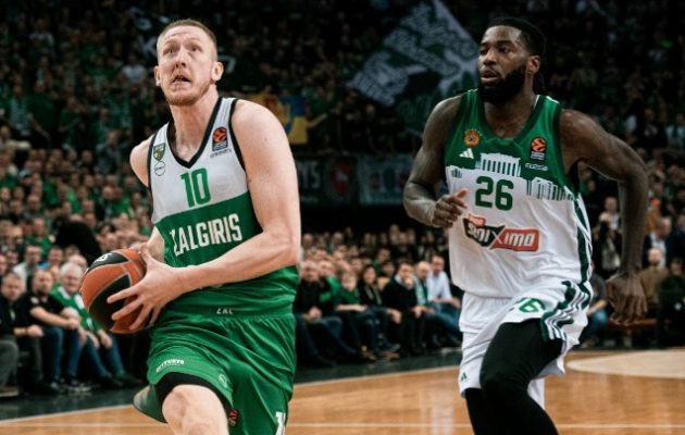 Παναθηναϊκός: Ήττα στο Κάουνας από τη «σκληρή» Ζαλγκίρις (80-68)